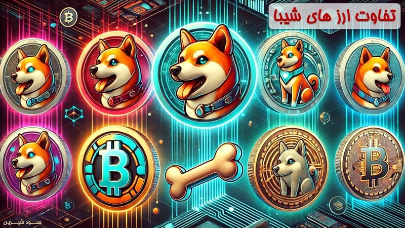 تفاوت ارز های شیبا